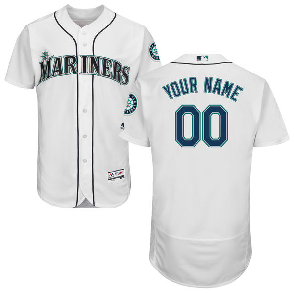 Men's Seattle Mariners Flex Base Custom Jersey MLBC0114